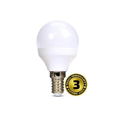 Žiarovka LED E14 6W G45 biela studená SOLIGHT WZ420