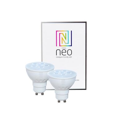 Múdra WiFi žiarovka LED GU10 4.8W biela teplá IMMAX NEO 07003B 2ks