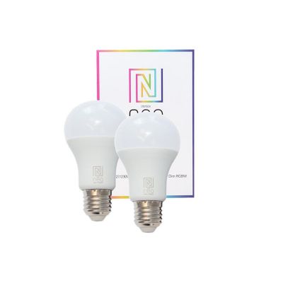 Múdra WiFi žiarovka LED E27 8.5W RGBW IMMAX NEO 07004B 2ks