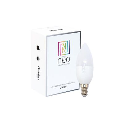 Múdra WiFi žiarovka LED E14 5W biela teplá IMMAX NEO 07002L