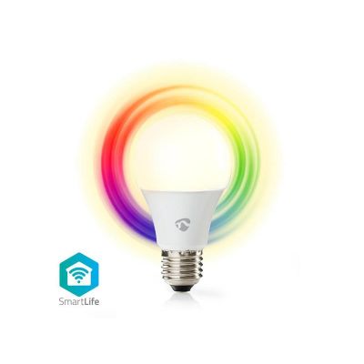 Múdra WiFi žiarovka LED E27 6W RGBW NEDIS WIFILC11WTE27 SMARTLIFE