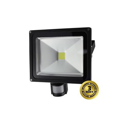 LED reflektor SOLIGHT WM-30WS-E 30W PIR