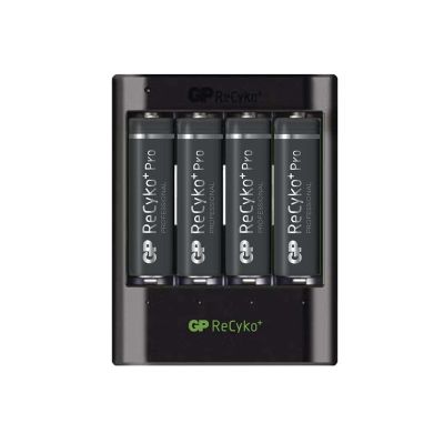 Nabíjačka batérií GP USB U421 + 4xAA ReCyko+ Pro 2000mAh