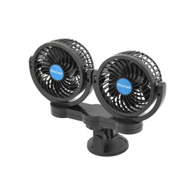 Ventilátor MITCHELL 07222 DUO na prísavku 12V