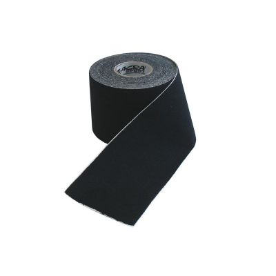 Tape Kinezio 5x5 m čierny ACRA D70