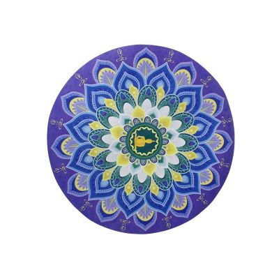 Podložka na jogu Mandala Budha guľatá 70cm