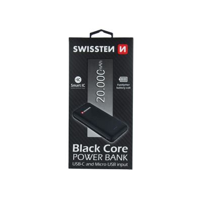 PowerBank SWISSTEN BLACK CORE 20000mAh