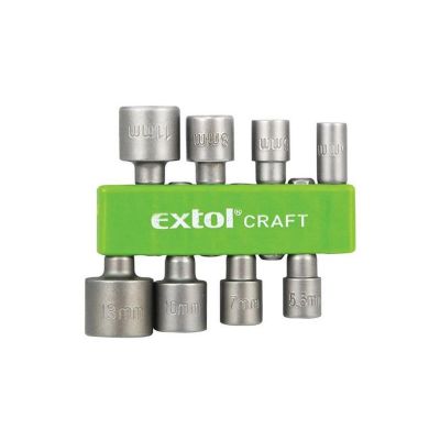 Nástrčné kľúče do vŕtačky EXTOL CRAFT 10213 8ks