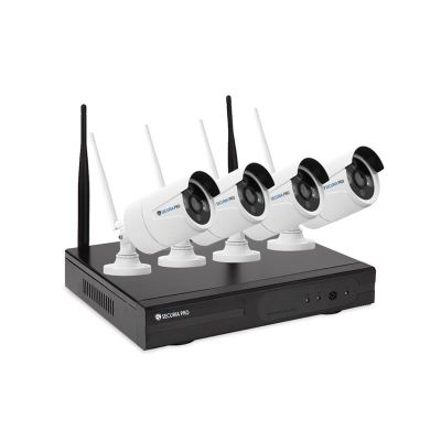 Kamerový systém SECURIA PRO WIFI4CHV2-W