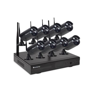 Kamerový systém SECURIA PRO WIFI8CHV1-B