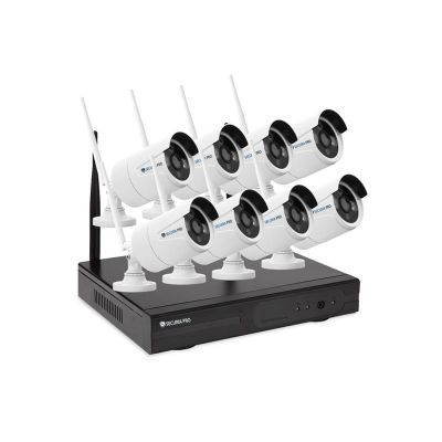 Kamerový systém SECURIA PRO WIFI8CHV1-W