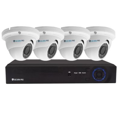 Kamerový systém SECURIA PRO NVR4CHV4-W DOME