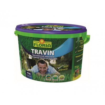 Hnojivo trávníkové AGRO TRAVIN 4kg