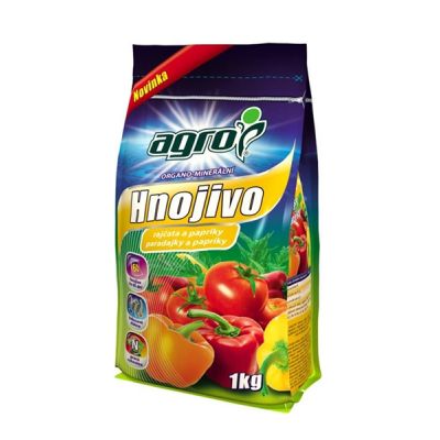 Hnojivo organominerálne AGRO PARADAJKY A PAPRIKY 1 kg