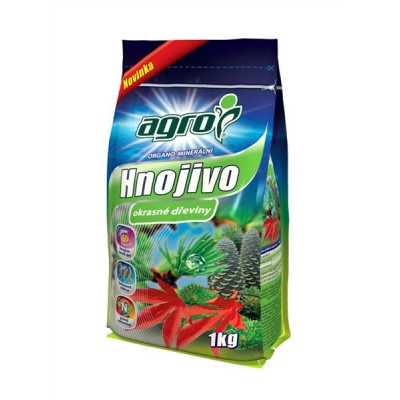 Hnojivo organominerálne AGRO OKRASNÉ DREVINY 1kg