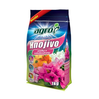 Hnojivo organominerálne AGRO AZALKY A RODODENDRONY 1kg