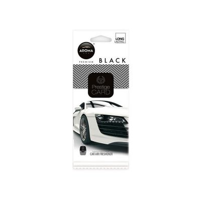 Vôňa do auta CAR CITY Card black