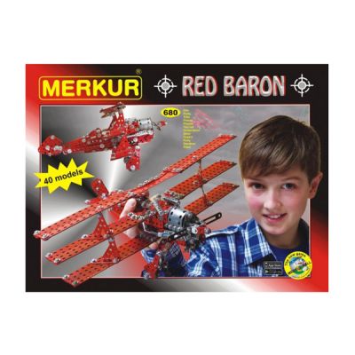 Stavebnica MERKUR red baron