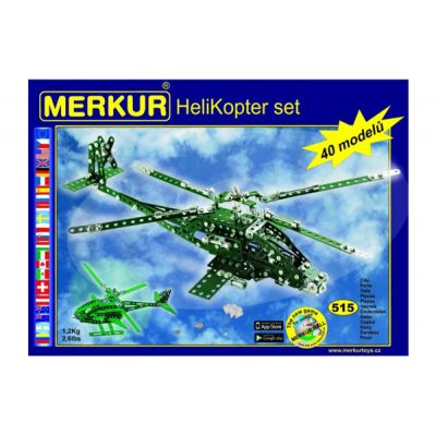 Stavebnica MERKUR helicopter set