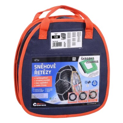 Reťaze snehové COMPASS X100 NYLON BAG