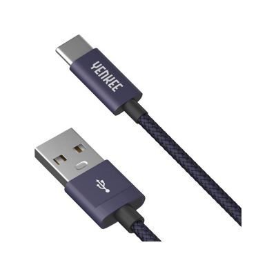 Kábel YENKEE YCU 301 BE USB A 2.0/USB C 1m fialový